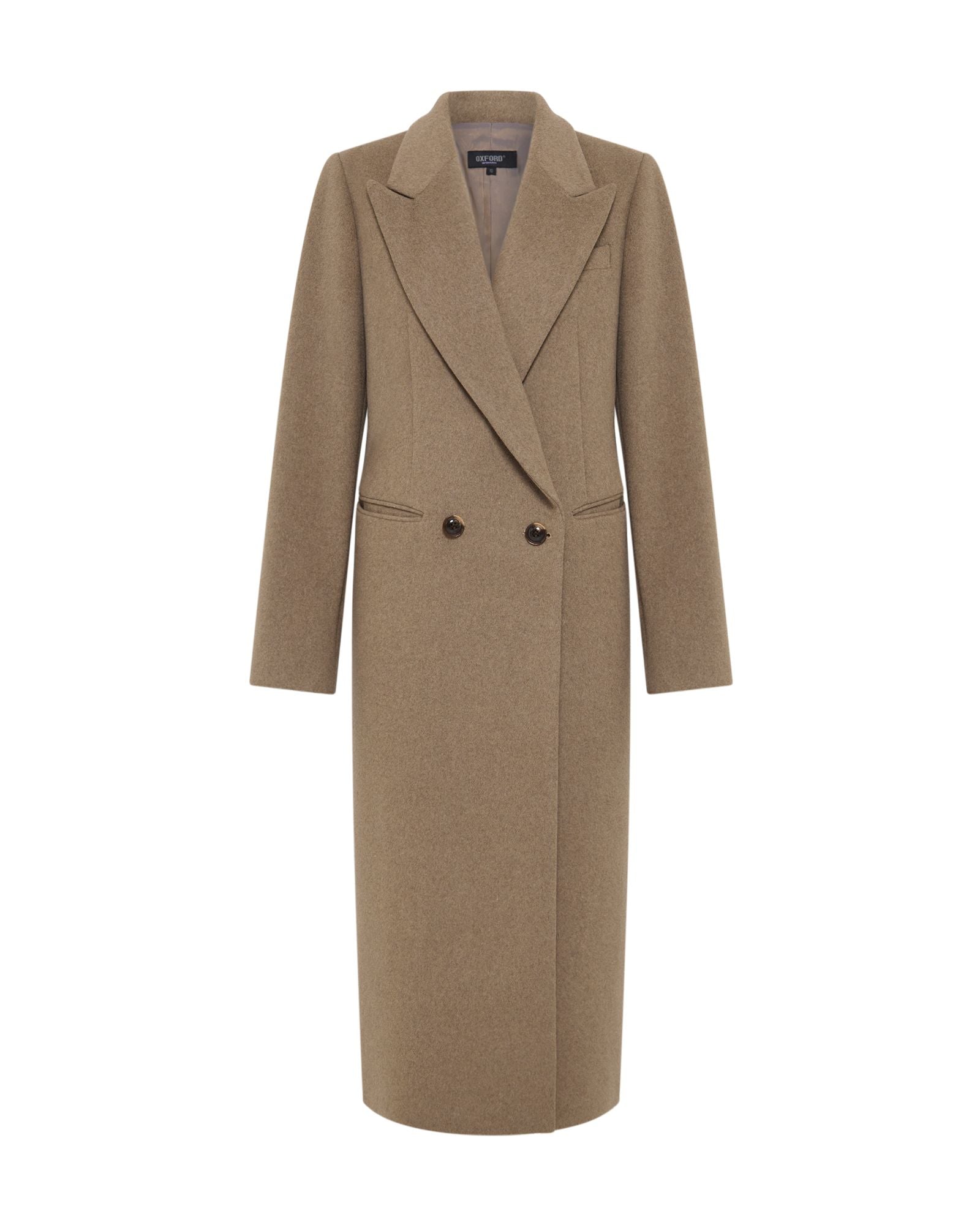Saskia Double Breasted Wool Rich Coat – Oxford Shop