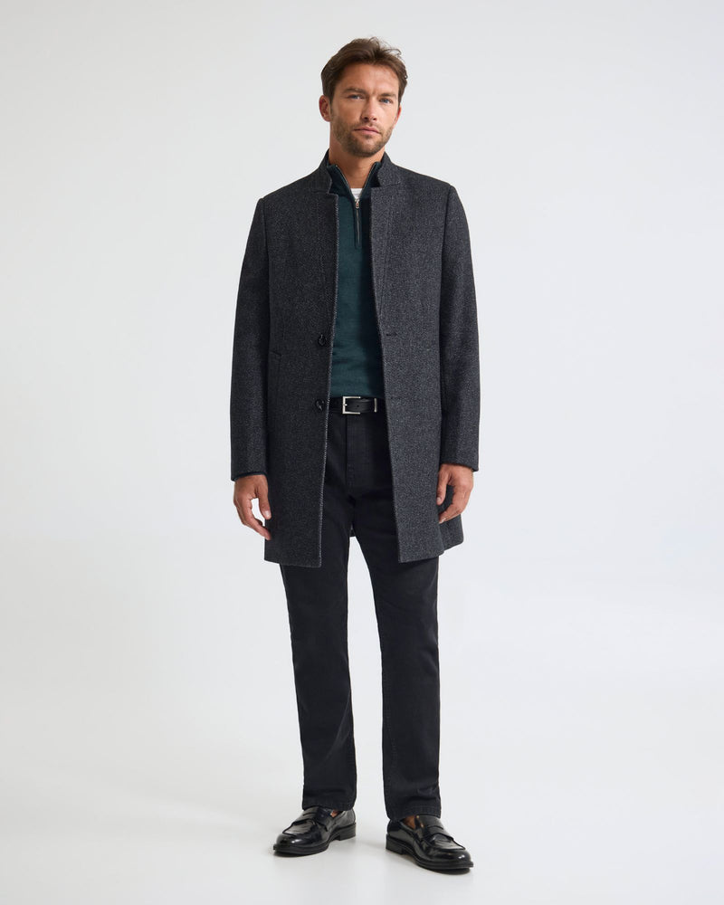 Austin Wool Rich Coat MENS JACKETS AND COATS