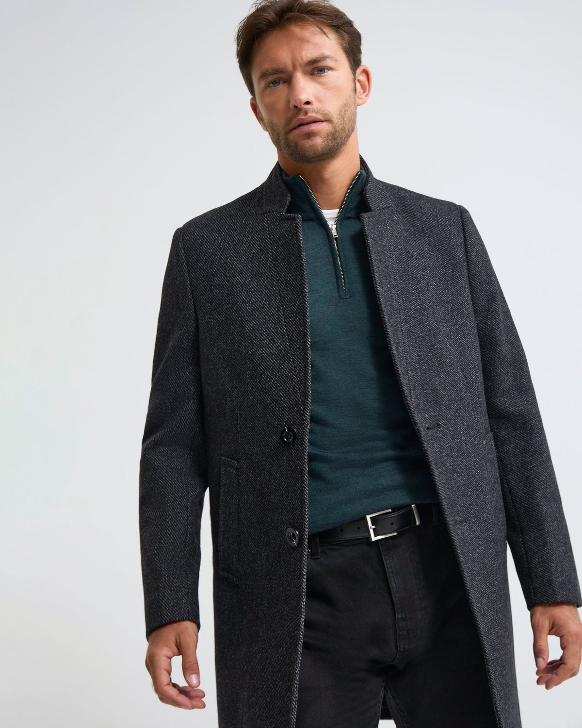 Austin Wool Rich Coat MENS JACKETS AND COATS