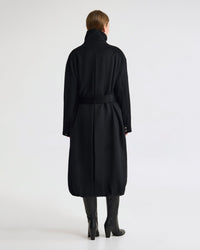 Emily Funnel Collar Wool Blend Coat WOMENS SUITS JKTS COATS