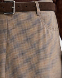 Harper Pure Wool Column Skirt