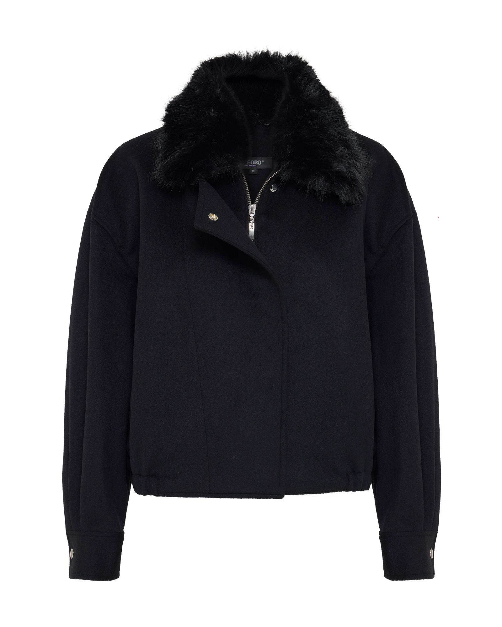 Freja Detatch Faux Fur Trim Jacket – Oxford Shop