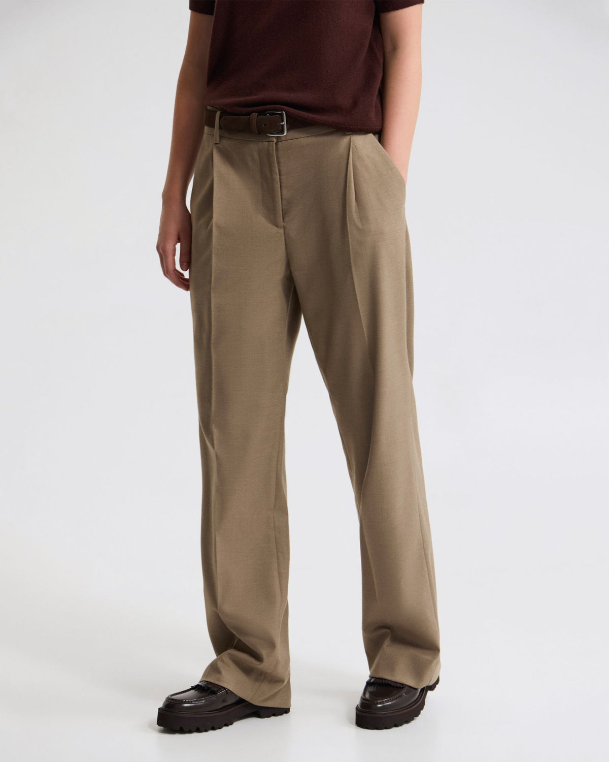 Evi Stretch Flannel Pant WOMENS PANTS