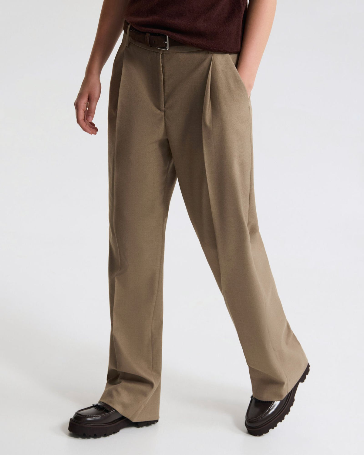 Evi Stretch Flannel Pant WOMENS PANTS