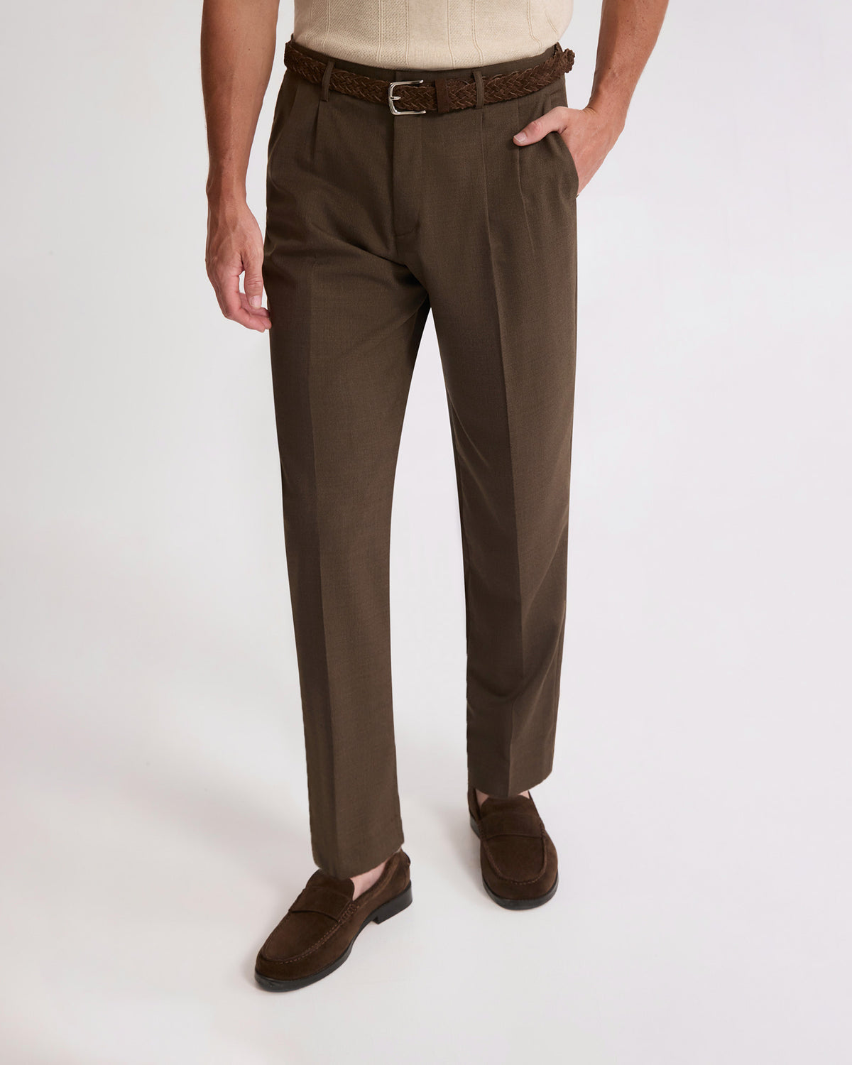 Hopkins Wool Suit Trousers