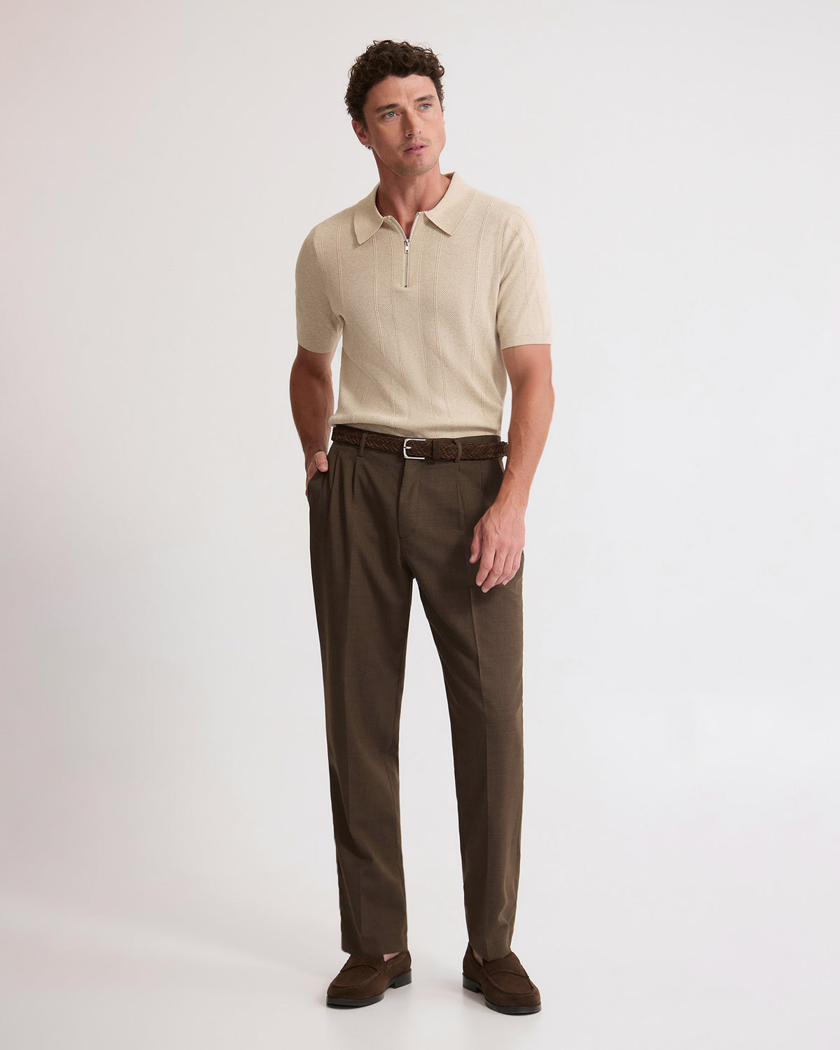 Hopkins Wool Suit Trousers