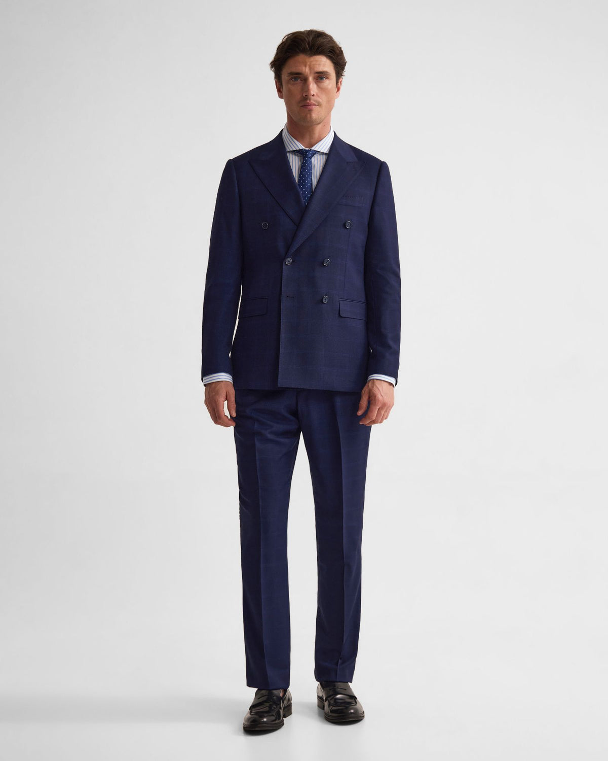 Hardy Double Breast Pinstripe Jacket MENS SUITS