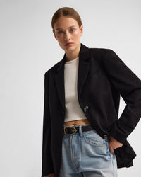 Jordan Wool Blend Oversized Blazer WOMENS SUITS JKTS COATS