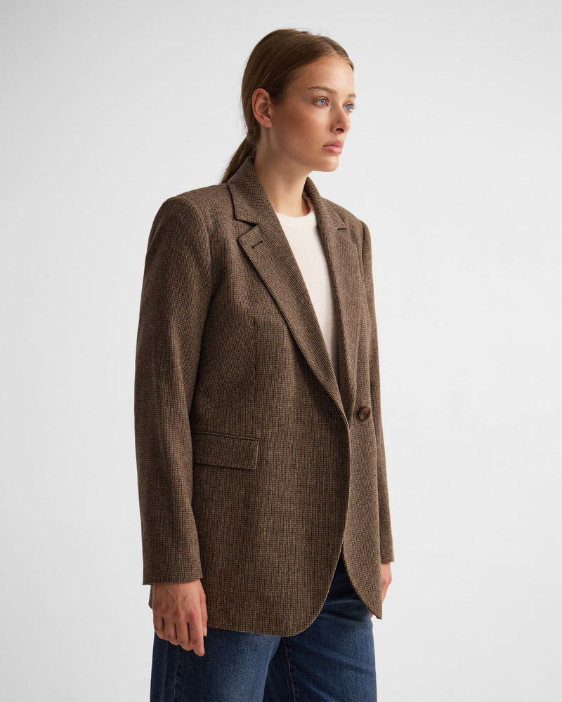 Calliope Blazer With Button Lapel WOMENS SUITS JKTS COATS