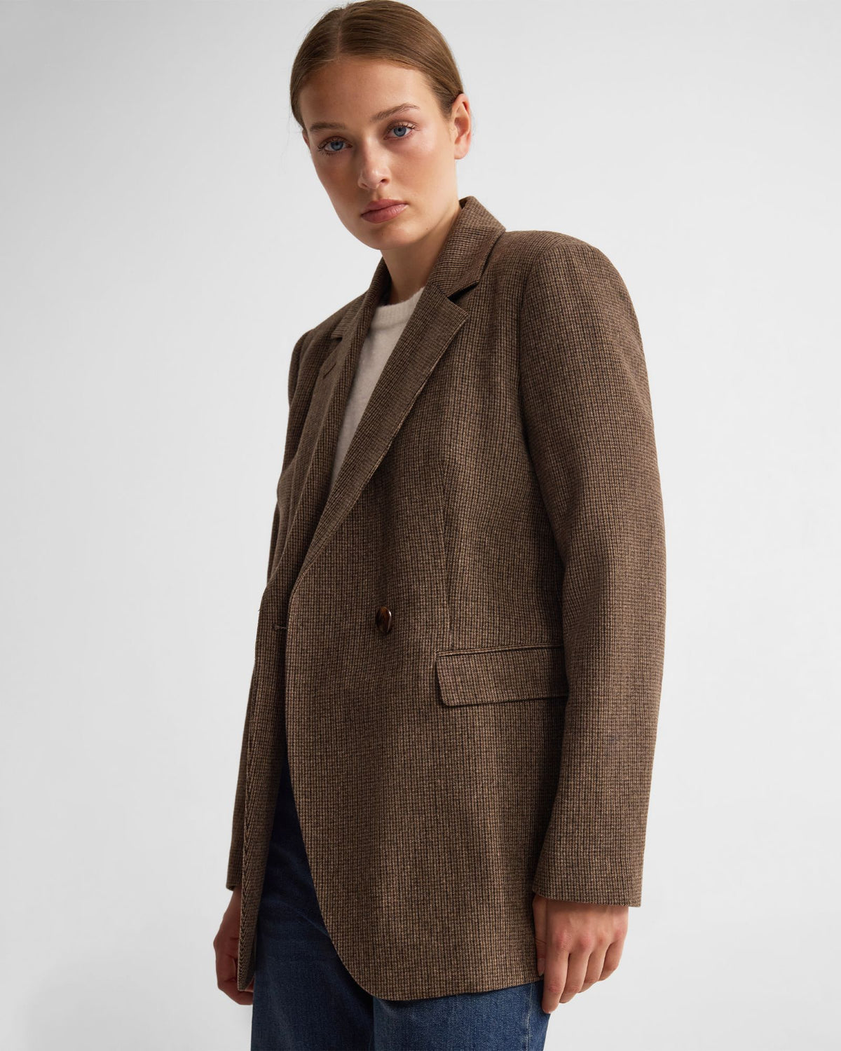 Calliope Blazer With Button Lapel WOMENS SUITS JKTS COATS