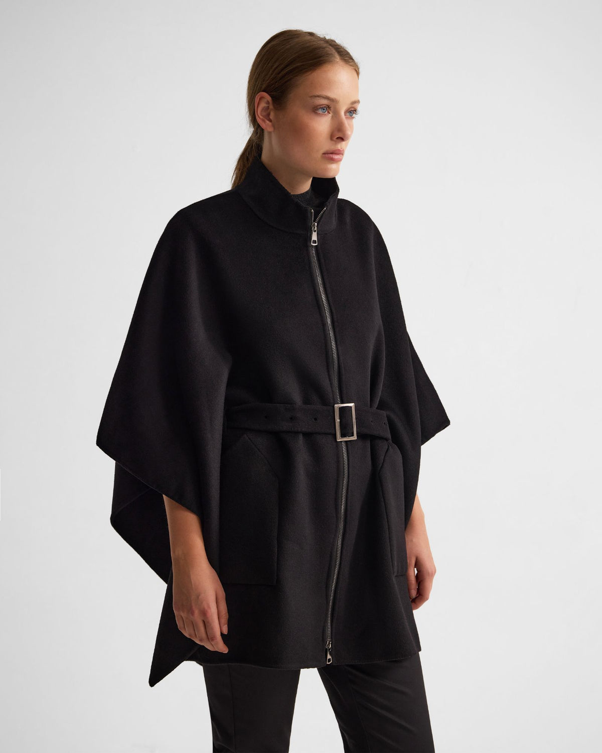 Elodie Wool Blend Cape WOMENS SUITS JKTS COATS