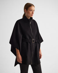 Elodie Wool Blend Cape WOMENS SUITS JKTS COATS