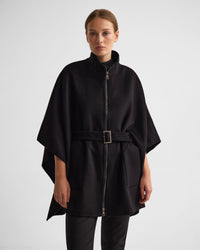 Elodie Wool Blend Cape WOMENS SUITS JKTS COATS