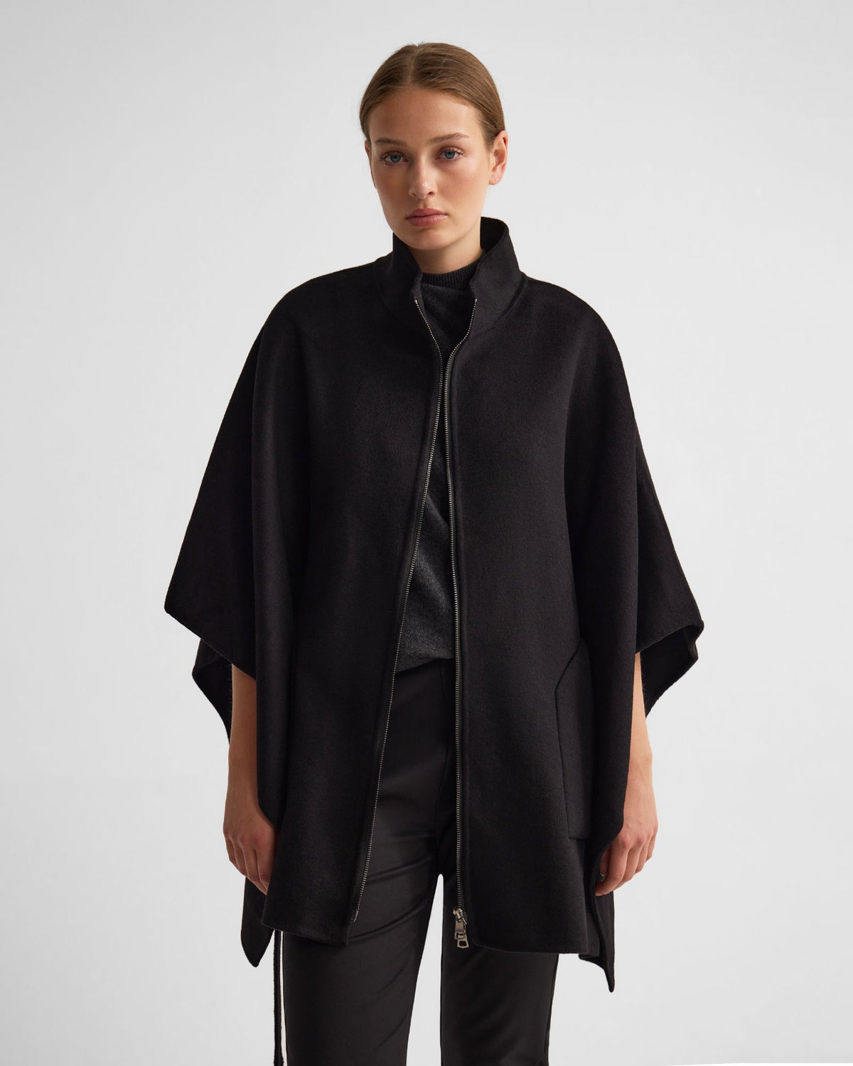 Elodie Wool Blend Cape WOMENS SUITS JKTS COATS