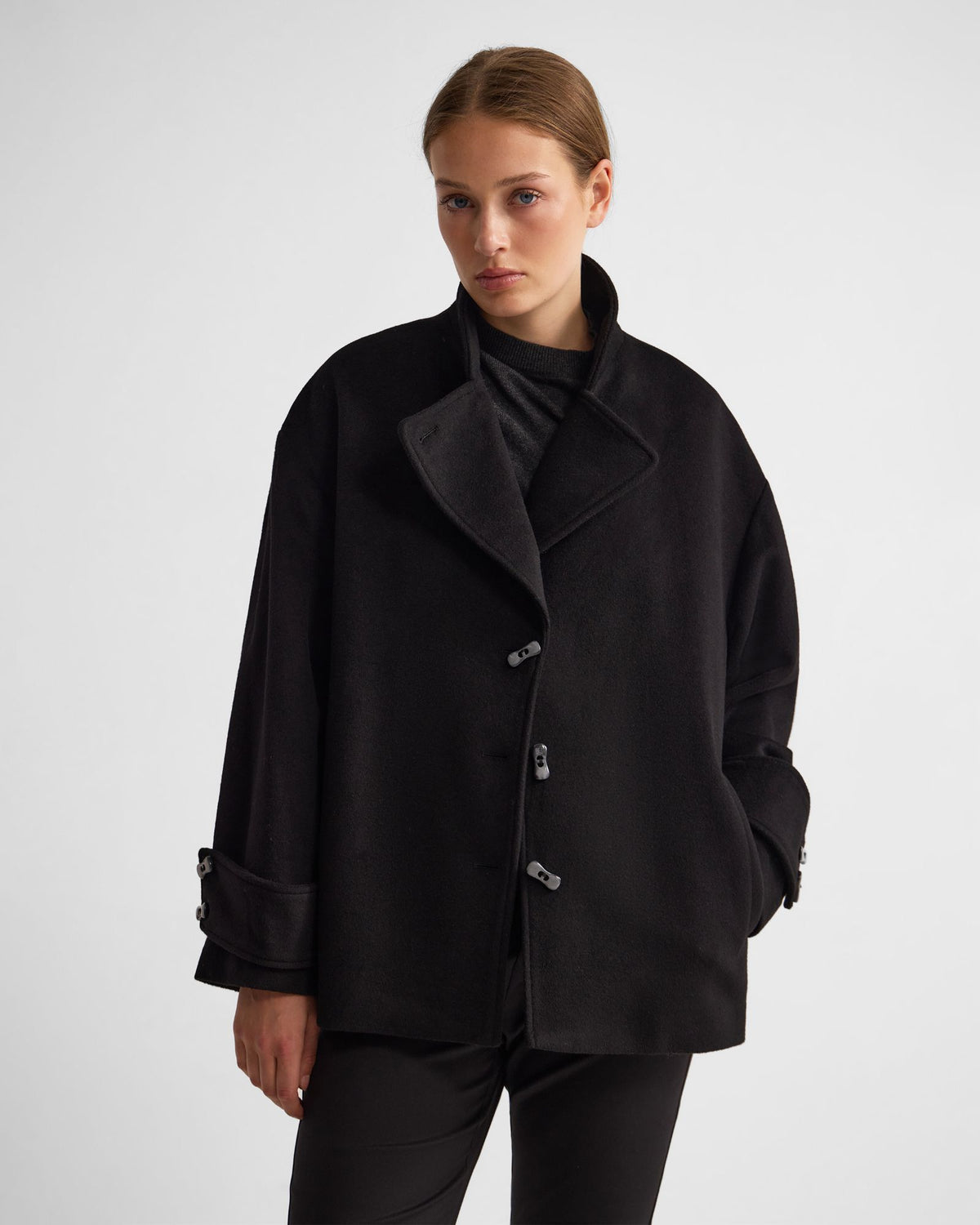 Sarina Wool Blend Scarf Jacket WOMENS SUITS JKTS COATS