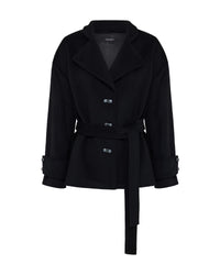 Sarina Wool Blend Scarf Jacket WOMENS SUITS JKTS COATS