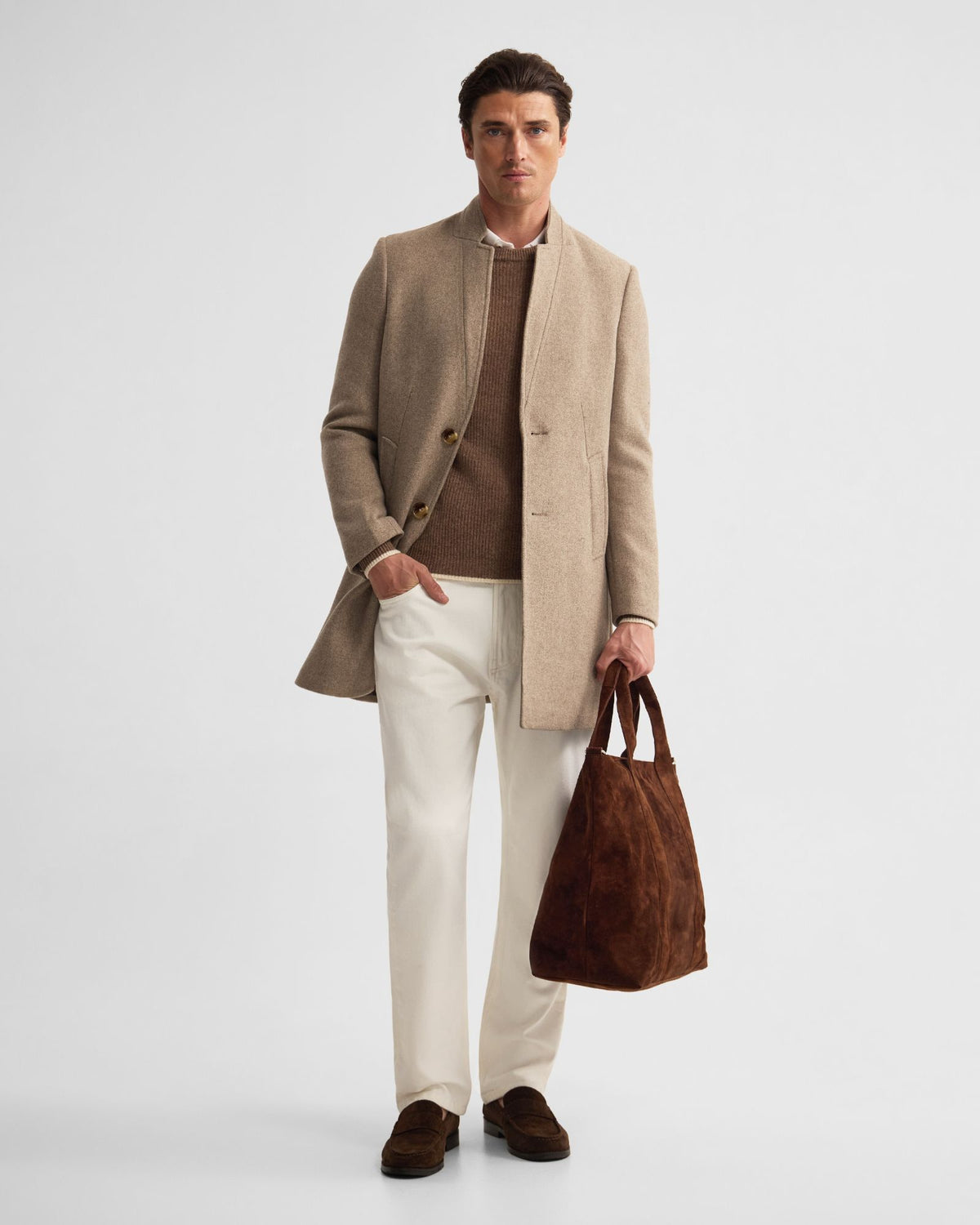 Austin Wool Rich Coat MENS JACKETS AND COATS