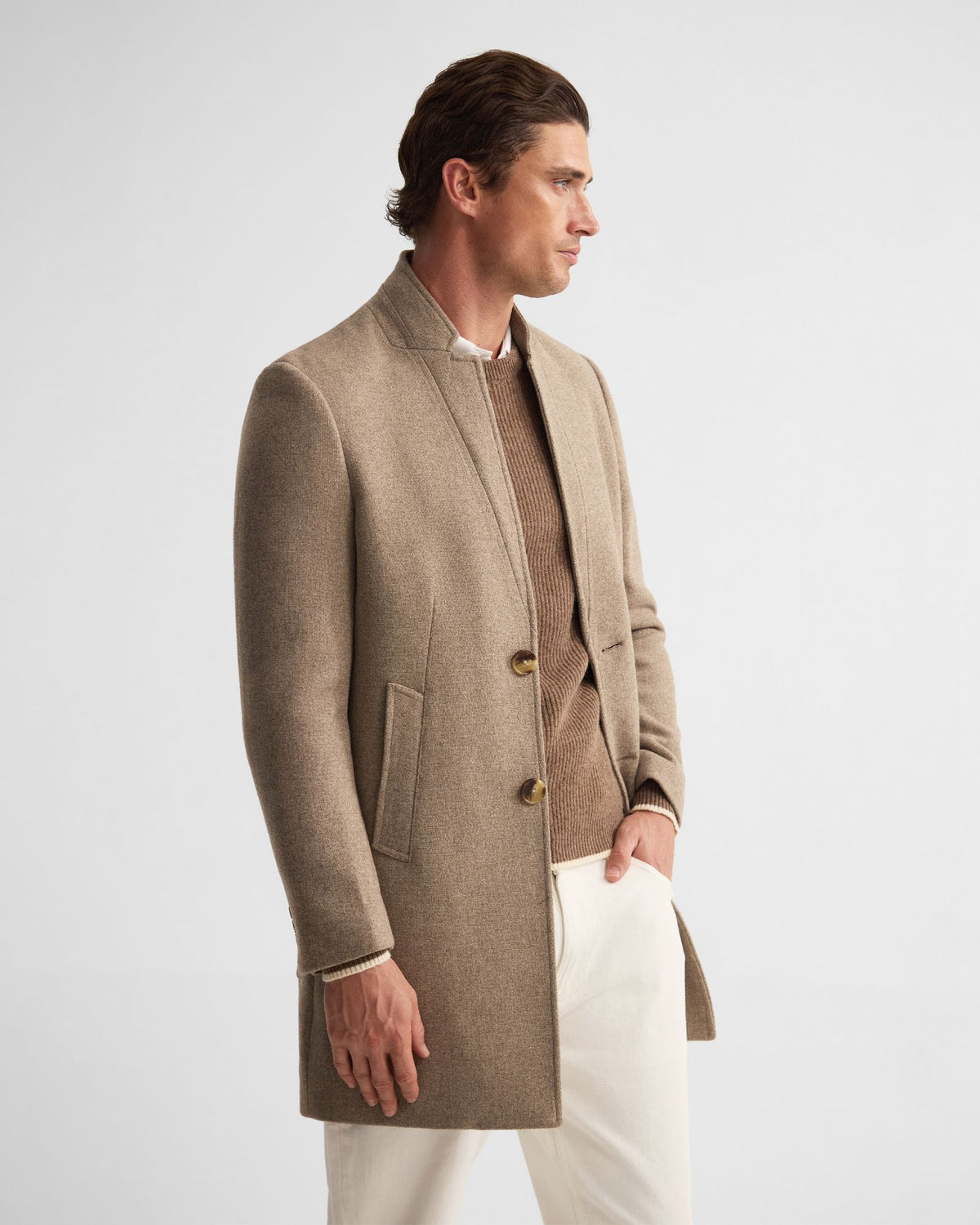 Austin Wool Rich Coat MENS JACKETS AND COATS