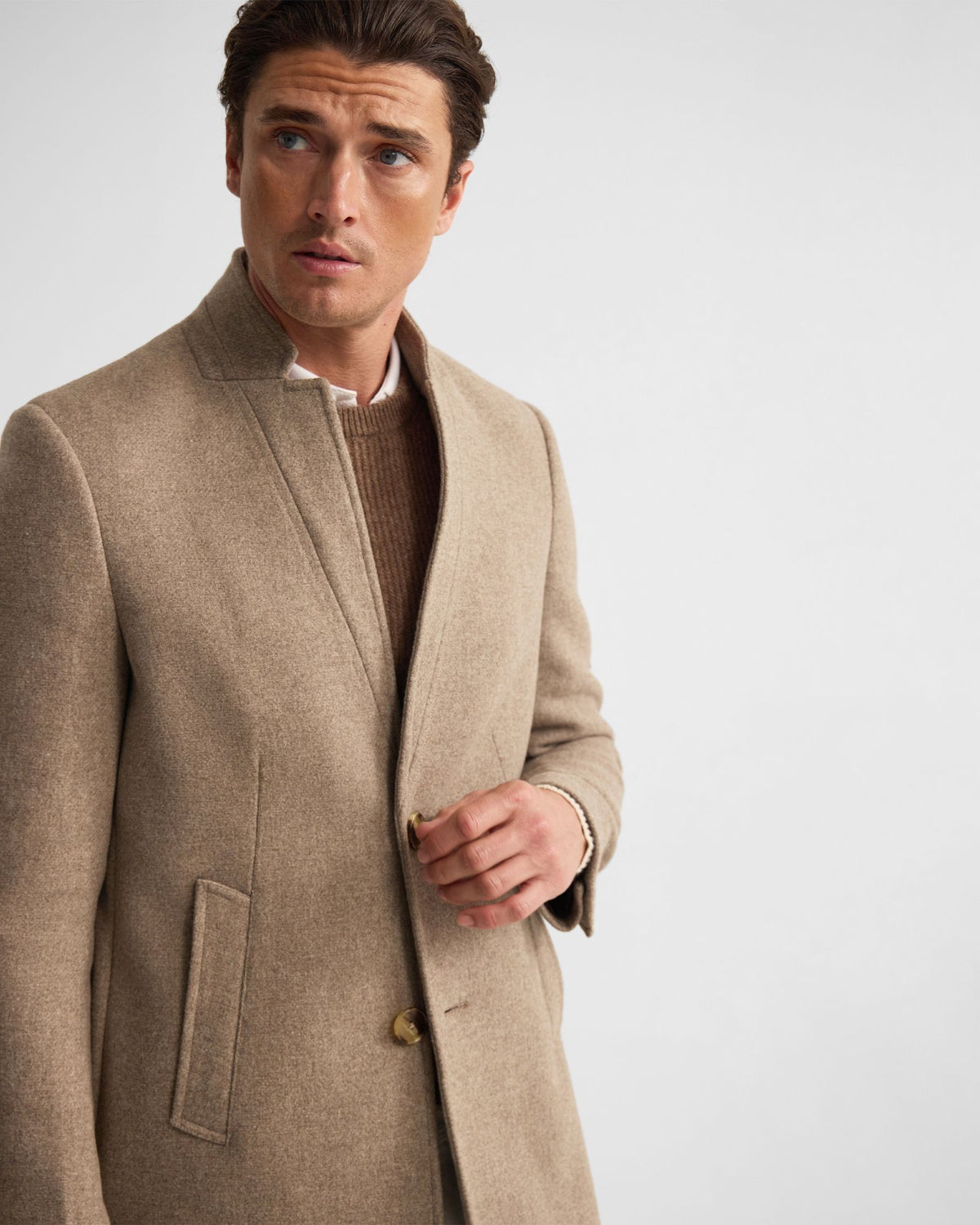 Austin Wool Rich Coat MENS JACKETS AND COATS