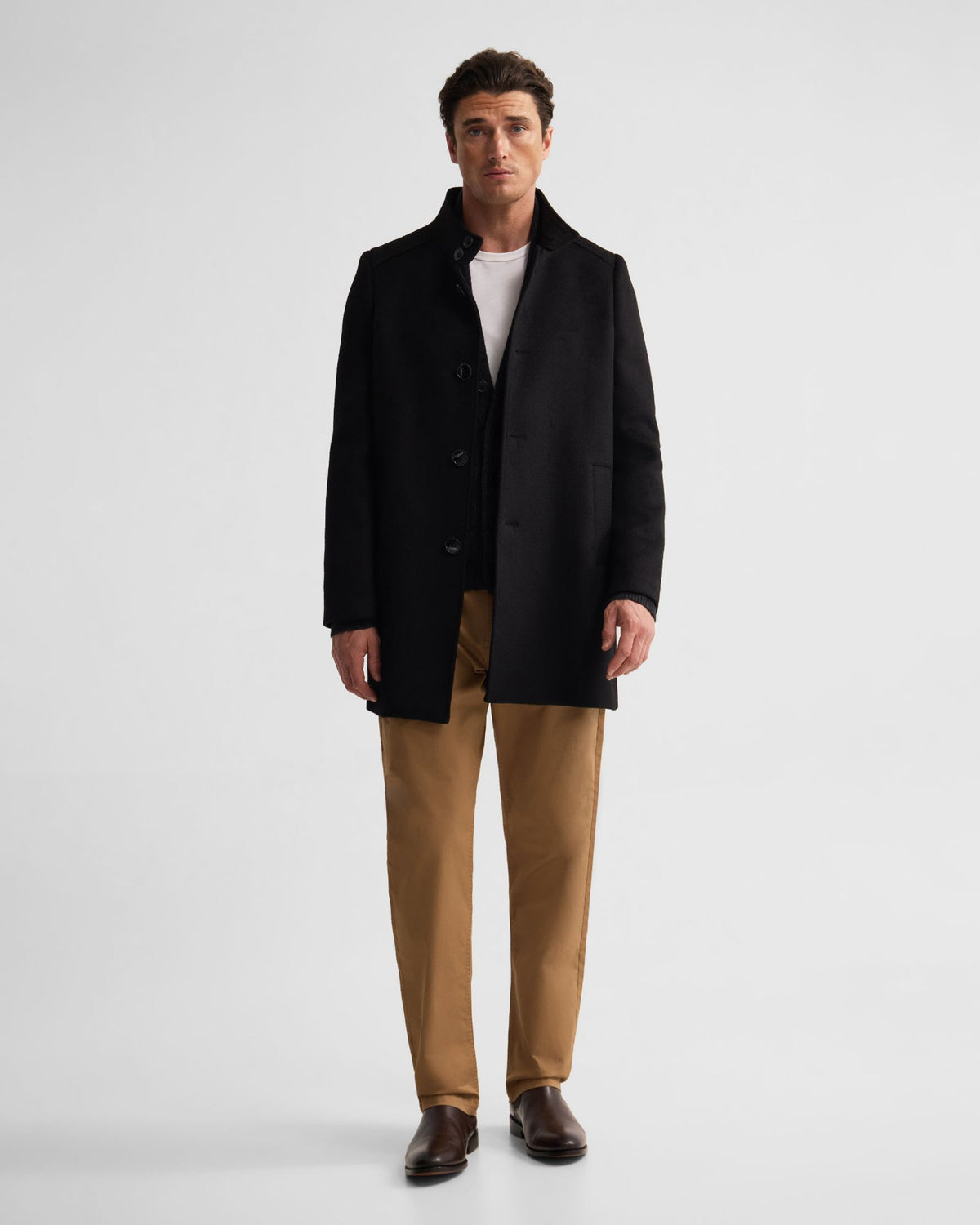 Dunbar Wool Rich Coat MENS JACKETS AND COATS