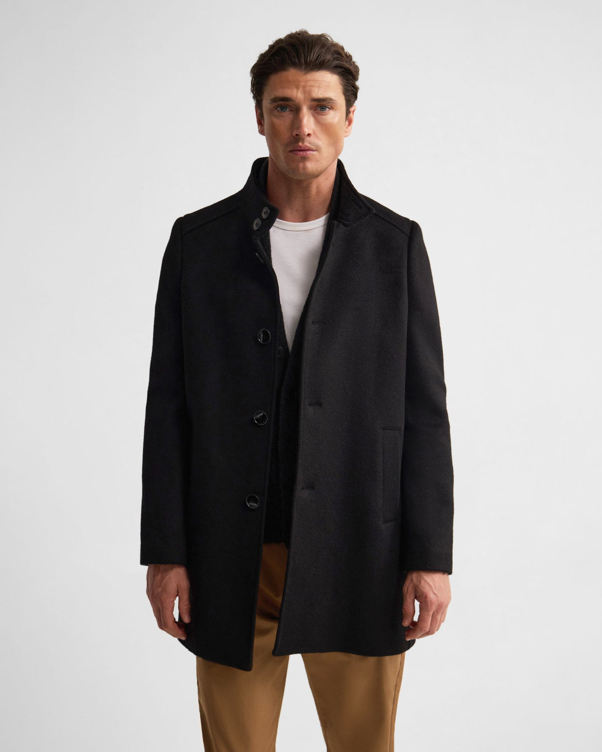Dunbar Wool Rich Coat MENS JACKETS AND COATS