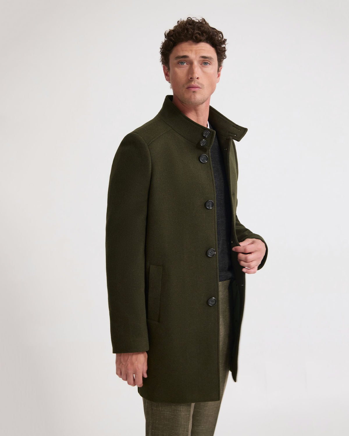 Dunbar Wool Rich Coat MENS JACKETS AND COATS