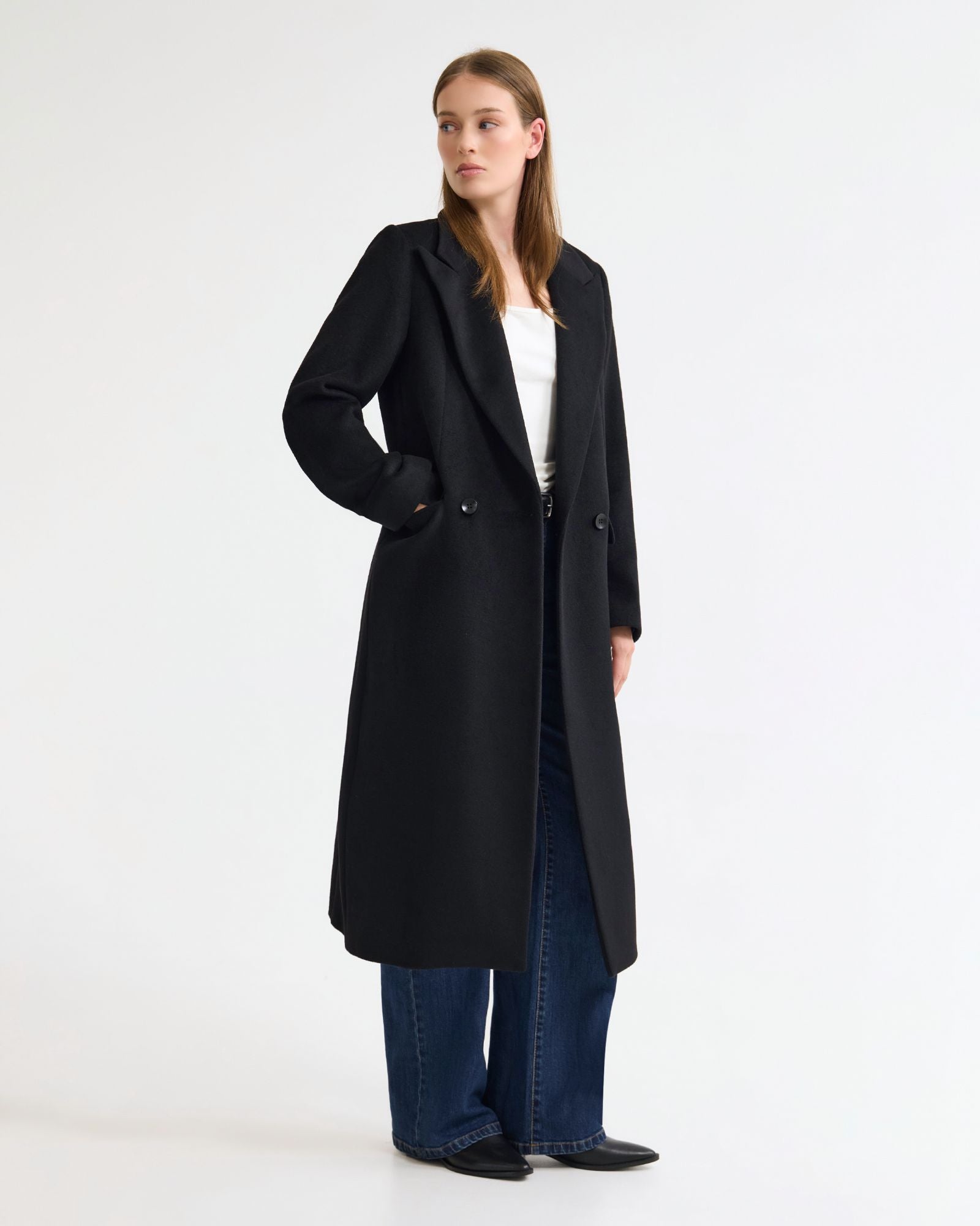 Saskia Wool Rich Coat – Oxford Shop