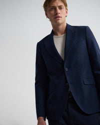 Blake Wool Blend Peak Lapel Blazer MENS JACKETS AND COATS
