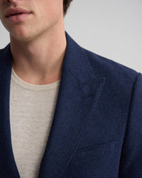 Blake Wool Blend Peak Lapel Blazer MENS JACKETS AND COATS