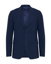 Blake Wool Blend Peak Lapel Blazer MENS JACKETS AND COATS