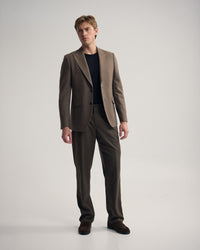 Blake Wool Blend Peak Lapel Blazer