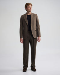Blake Wool Blend Peak Lapel Blazer MENS JACKETS AND COATS