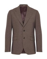 Blake Wool Blend Peak Lapel Blazer MENS JACKETS AND COATS