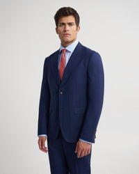 Byron Wool Stripe Suit Jacket