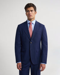 Byron Wool Stripe Suit Jacket
