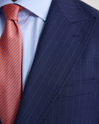 Byron Wool Stripe Suit Jacket