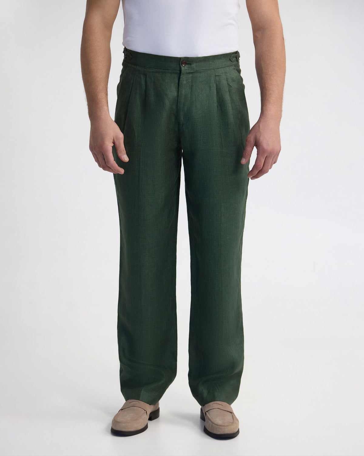 Christopher Linen Trousers MENS TROUSERS