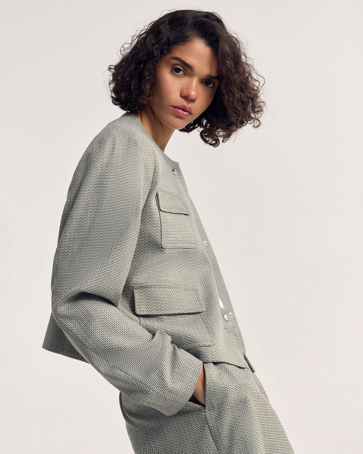 Nyla Crop Jacket WOMENS SUITS JKTS COATS