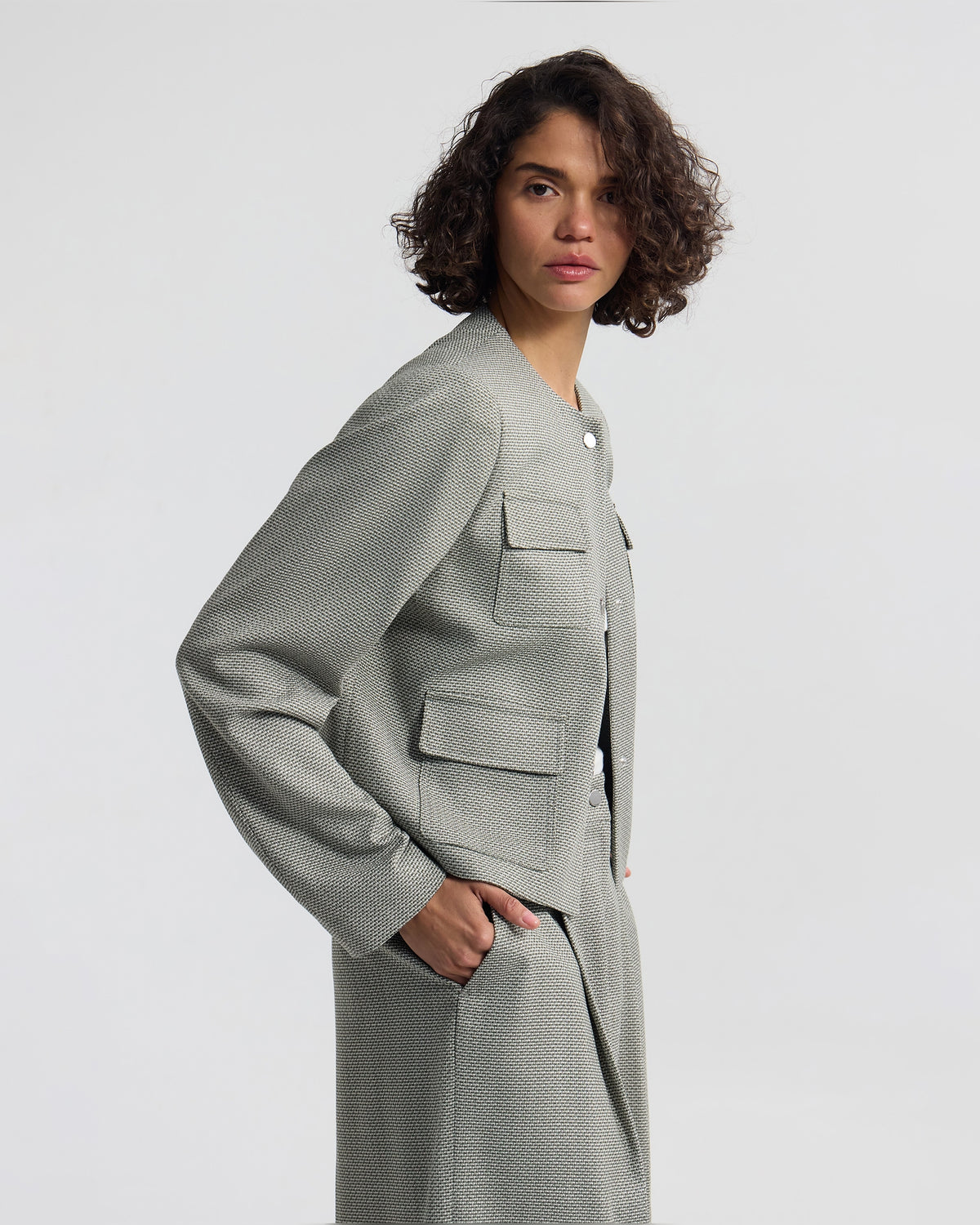 Nyla Crop Jacket WOMENS SUITS JKTS COATS