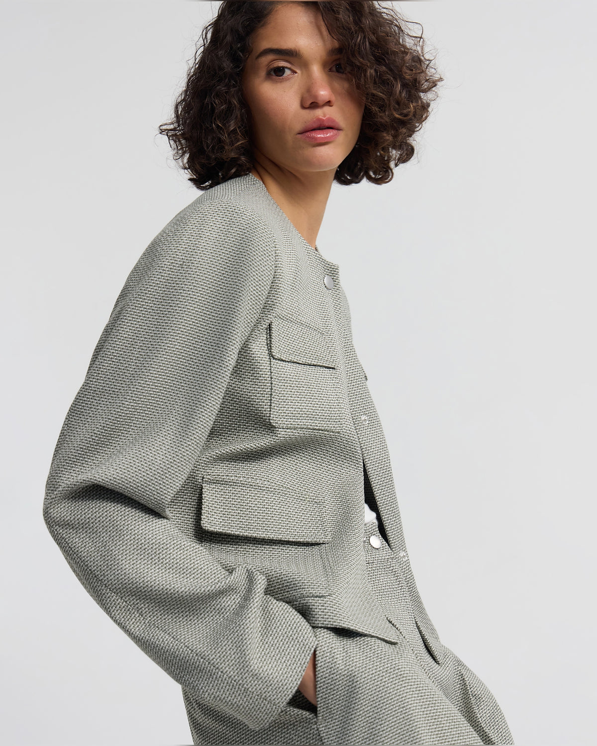 Nyla Crop Jacket WOMENS SUITS JKTS COATS