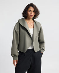 Indie Crop Belt Waist Jacket WOMENS SUITS JKTS COATS