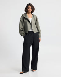 Indie Crop Belt Waist Jacket WOMENS SUITS JKTS COATS