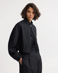 Frankie Crop Bomber Jacket WOMENS SUITS JKTS COATS