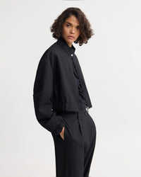 Frankie Crop Bomber Jacket WOMENS SUITS JKTS COATS