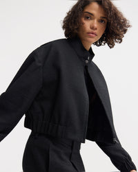 Frankie Crop Bomber Jacket WOMENS SUITS JKTS COATS