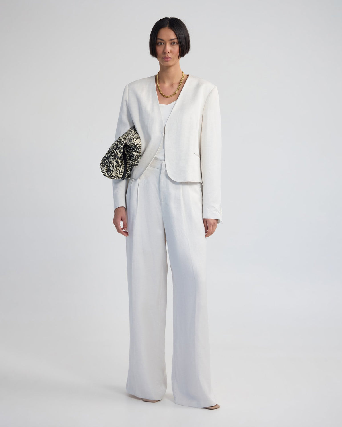 Alina Crop Blazer WOMENS SUITS JKTS COATS