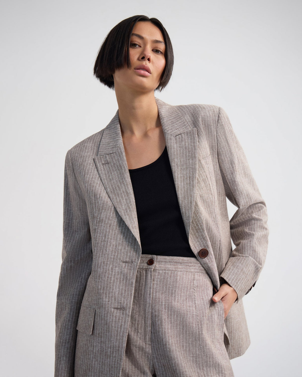 Racer Open Back Blazer WOMENS SUITS JKTS COATS