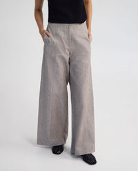 Golide Linen Blend Pinstriped Pant WOMENS PANTS