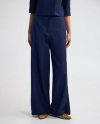 Goldie Flat Front Linen Blend Pant WOMENS PANTS