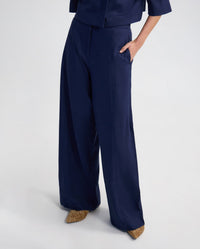Goldie Flat Front Linen Blend Pant WOMENS PANTS